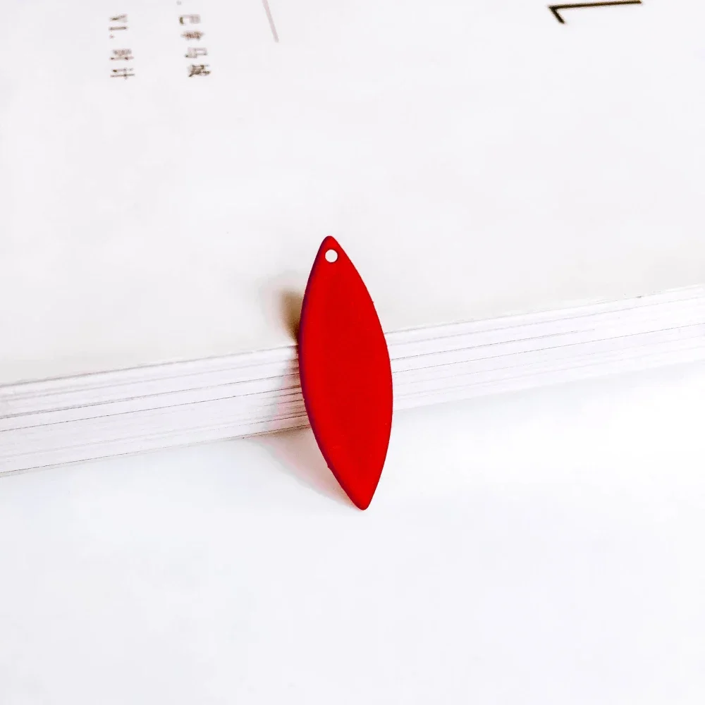 Multicolors Horse Eye Shape Eardrop Metal Diy Material Pendant Necklace Earring Charms Jewelry Component 10pcs