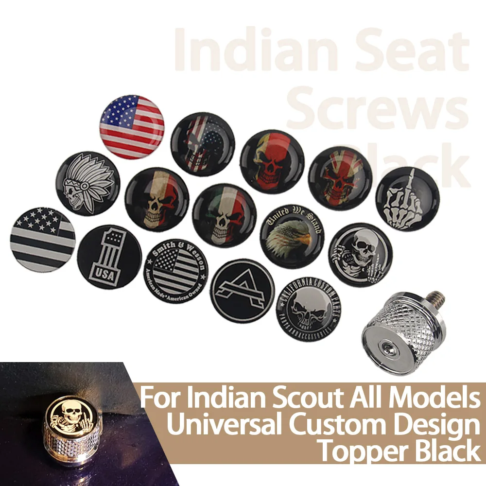 Für Indian 101 Scout Alle Modelle Hinterer Kotflügel-Schraubenhalter Silber Motorrad Schnellverschluss Hintersitz-Bolzen Billet-Aluminium Zubehör