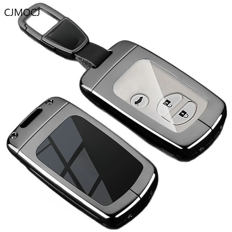 

Premium Zinc Alloy Key Cover for Toyota YARiS L/Vios FS/HIACE/SPADE/RAV4 - Protective Key Case Keybag Keychain