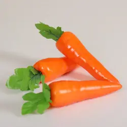 Simulation Carrot False Fruit Vegetable Carrot Model Home Decoration Craft Jewelry Props