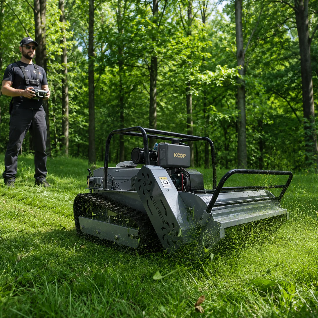 Smart Garden Model - Cortador de grama com controle remoto