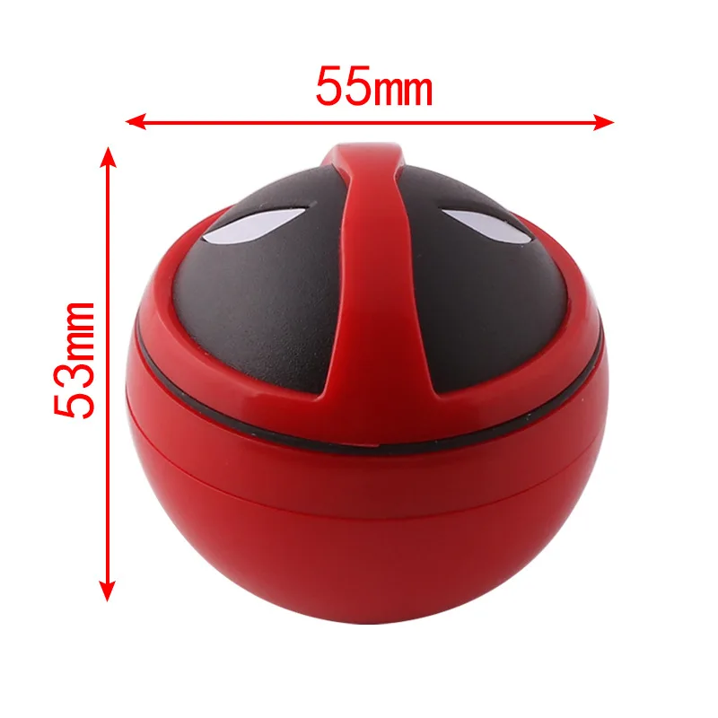 Balls Poke Man Ball Grinder 50mm 3 layers Herb Mill Crusher Cigar Tobacco Grinder Crusher Yellow Smoking Pipe