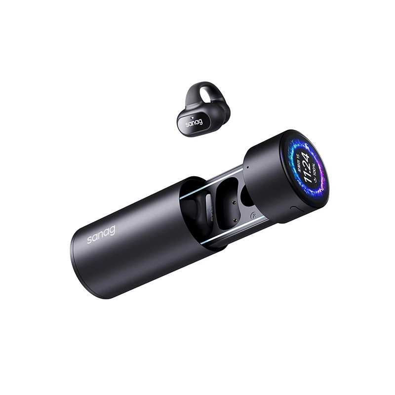 

S11 Open Ear Bluetooth Earphones HiFi MP3 Player Headset With LED Screen Smart Display