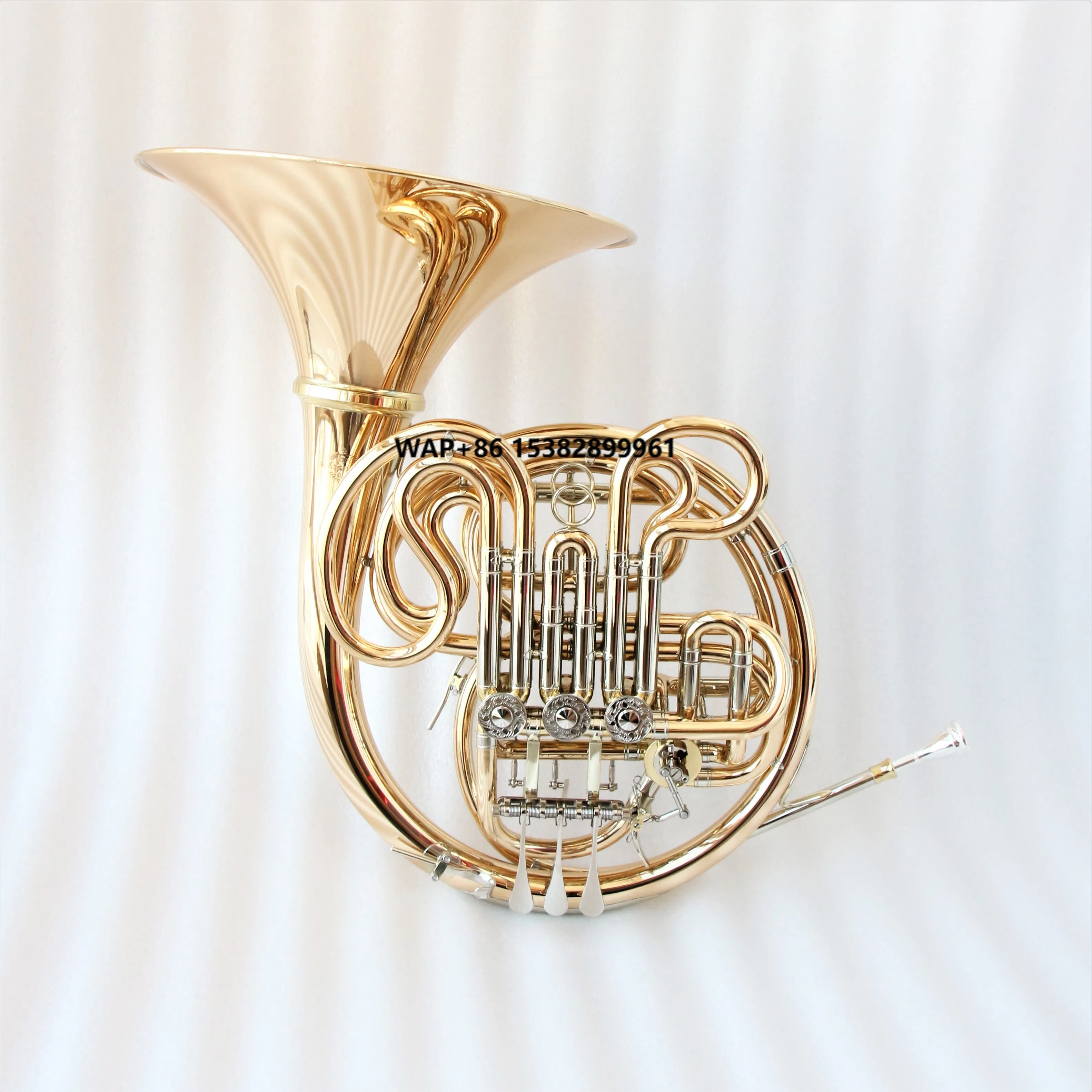 

First Class 103 Style Double French Horn Full Gold Brass French Horn Professional Level Best Cost Performance French Horn