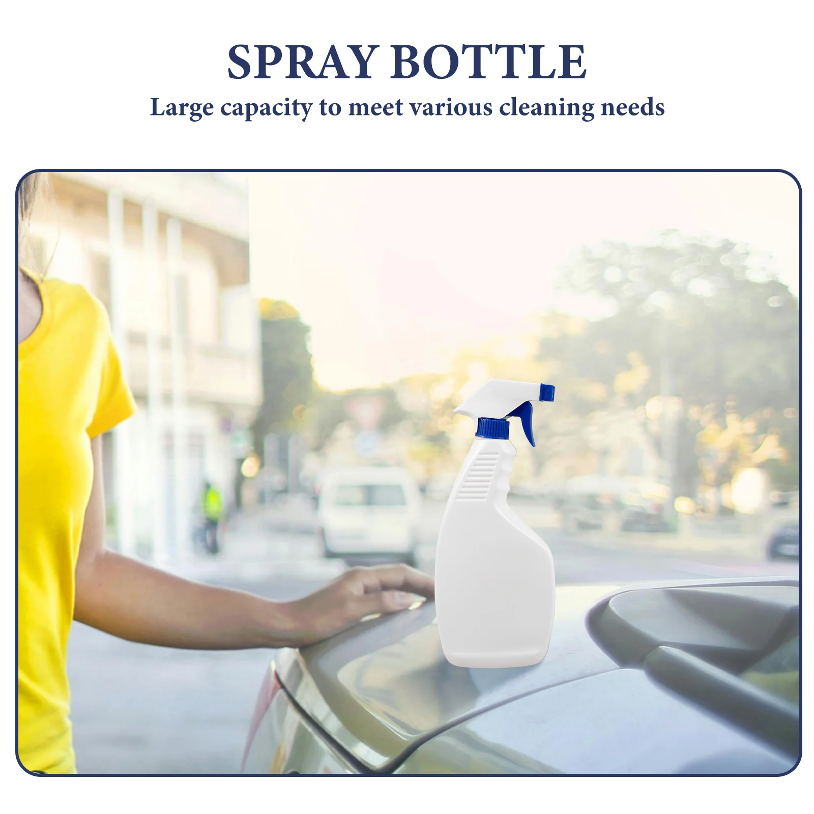 

4 Pcs Spray Bottles Dispenser for Hair Water Sprayer Mister Fine Handcuffs Plastic Bottles Spraying Mist Bottle