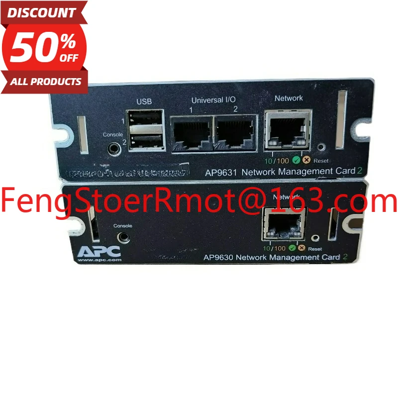 /APC AP9630/AP9631 UPS Network Remote Management Environment/Temperature Monitoring Card Measured