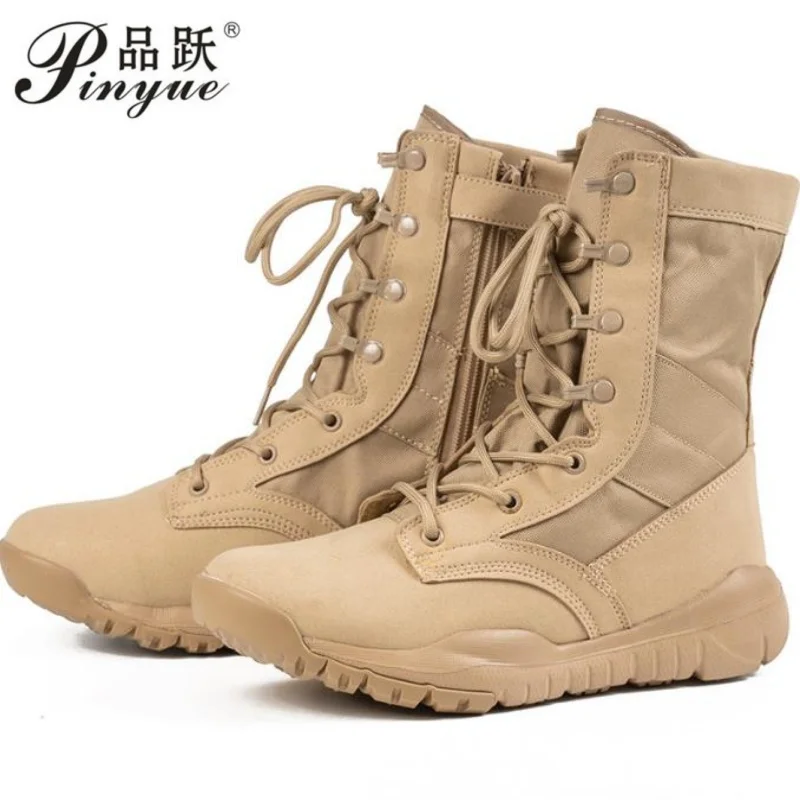 

Men Newest Unisex Ultrallight Outdoor Climbing Shoes Training Boots Summer Breathable Mesh Hiking Desert boots 38 46