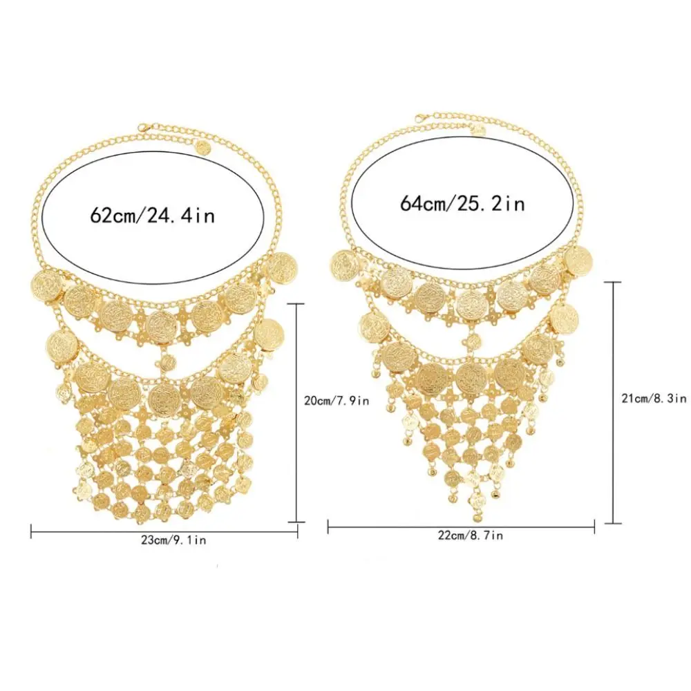 เหรียญ Bell พู่ Masquerade หน้ากาก Veil สไตล์โบฮีเมียนหรูหราจี้ Face Chains แฟชั่น Retro ผู้หญิงเครื่องประดับหน้ากาก