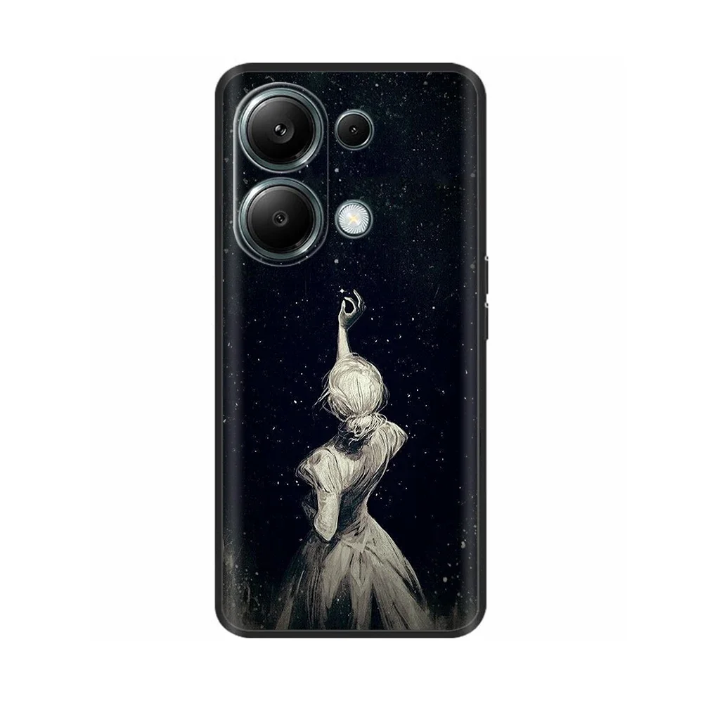 For Xiaomi Redmi Note 13 Pro 4G Case Silicone TPU Back Cover For Xiomi Redmi Note13 4G Cover Fundas Redmi Note13 Pro 4G Coque