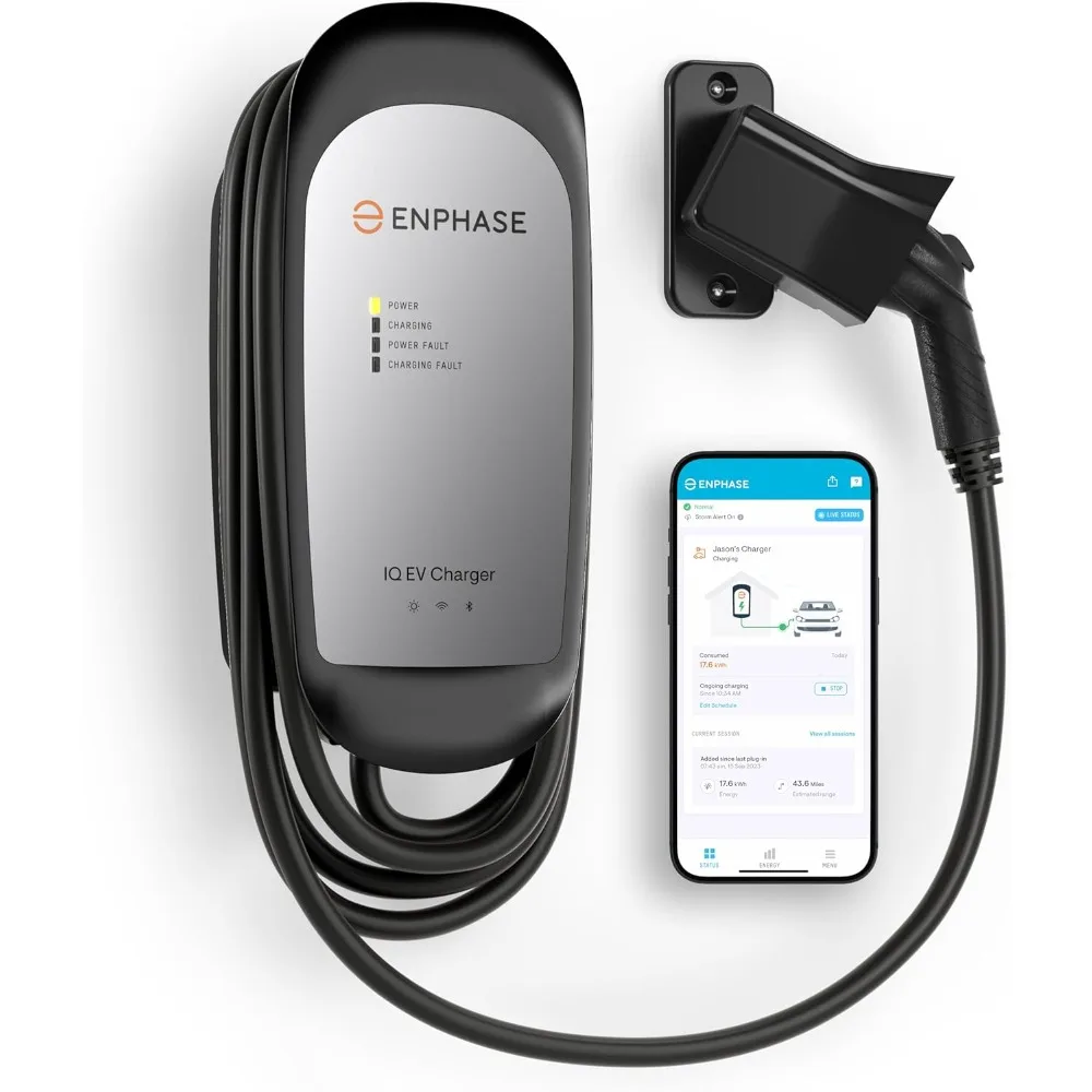 Enphase IQ 40, Hardwired, 7.7kW Power, 240V, 5-Year , Wi-Fi Connected