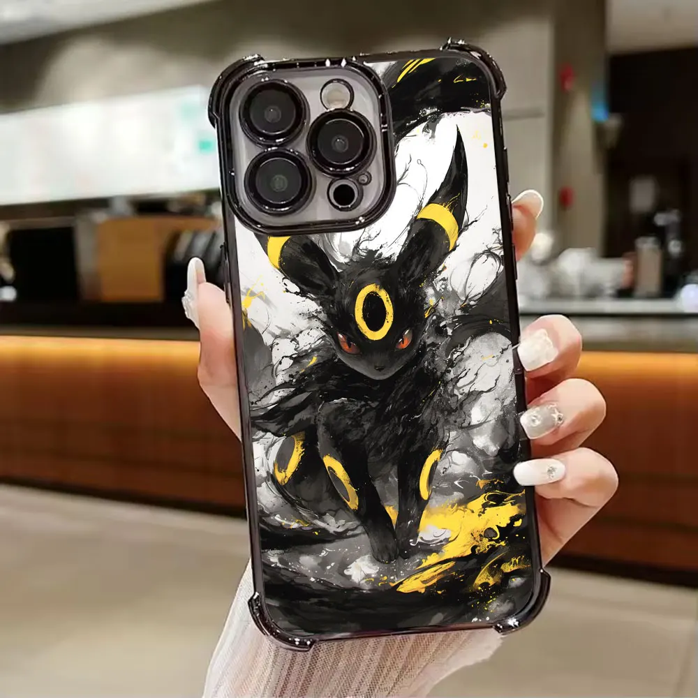 P-Pokemons Umbreons Bulbasaurs Gengars Draw Case For Xiaomi 17T Pro 15T 14T 13 15 F8 Ultra Poco X7 F7 X6 F5 M7 M8 Pro Max Cover view 5