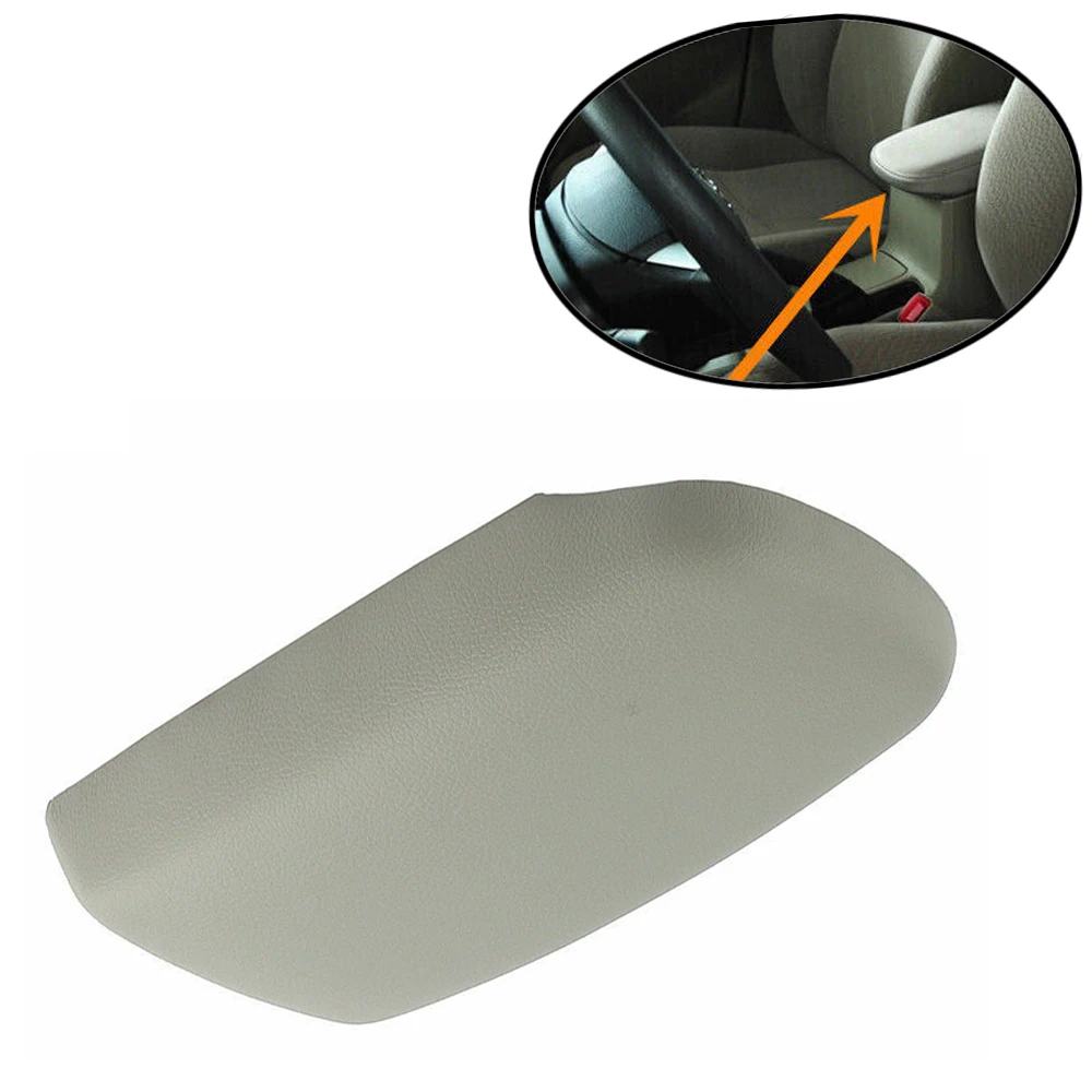 

For 2009 2010 2011 2012 2013 Toyota Corolla Center Console Armrest Panel Gray Black Leather Cover 58905-02460 5890502460