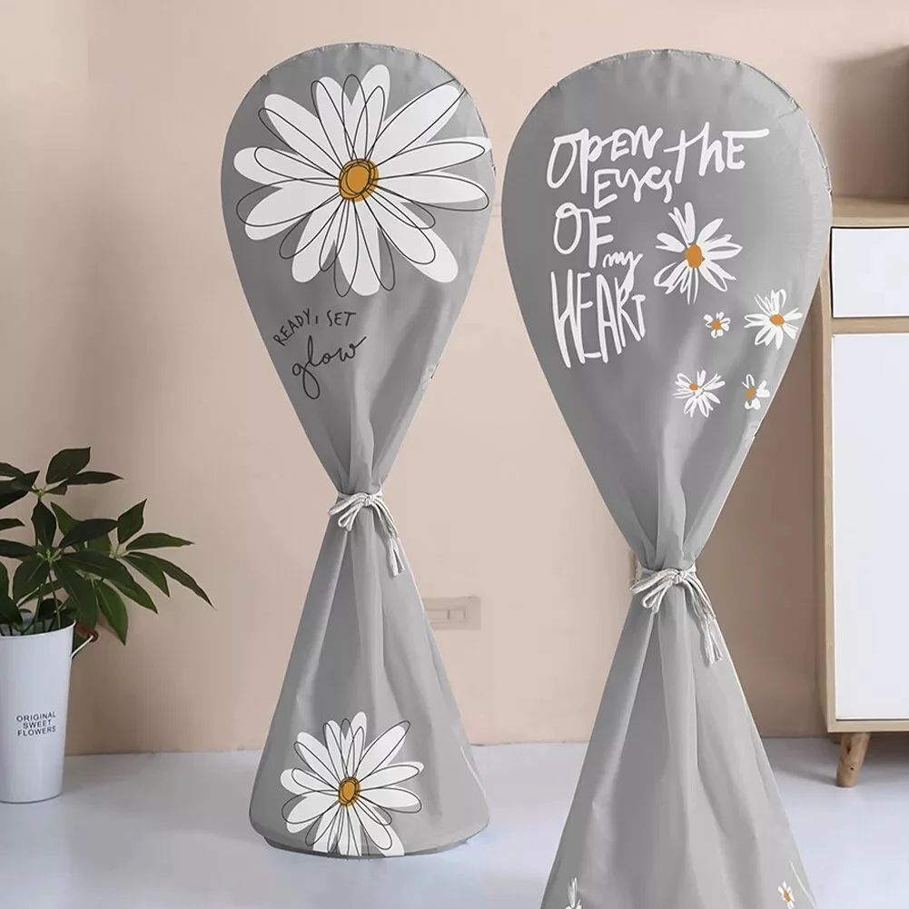 Cute Cartoon Print Child Proof Fan Cover All-inclusive Design Durability And Wear-resistance For Pedestal Fans