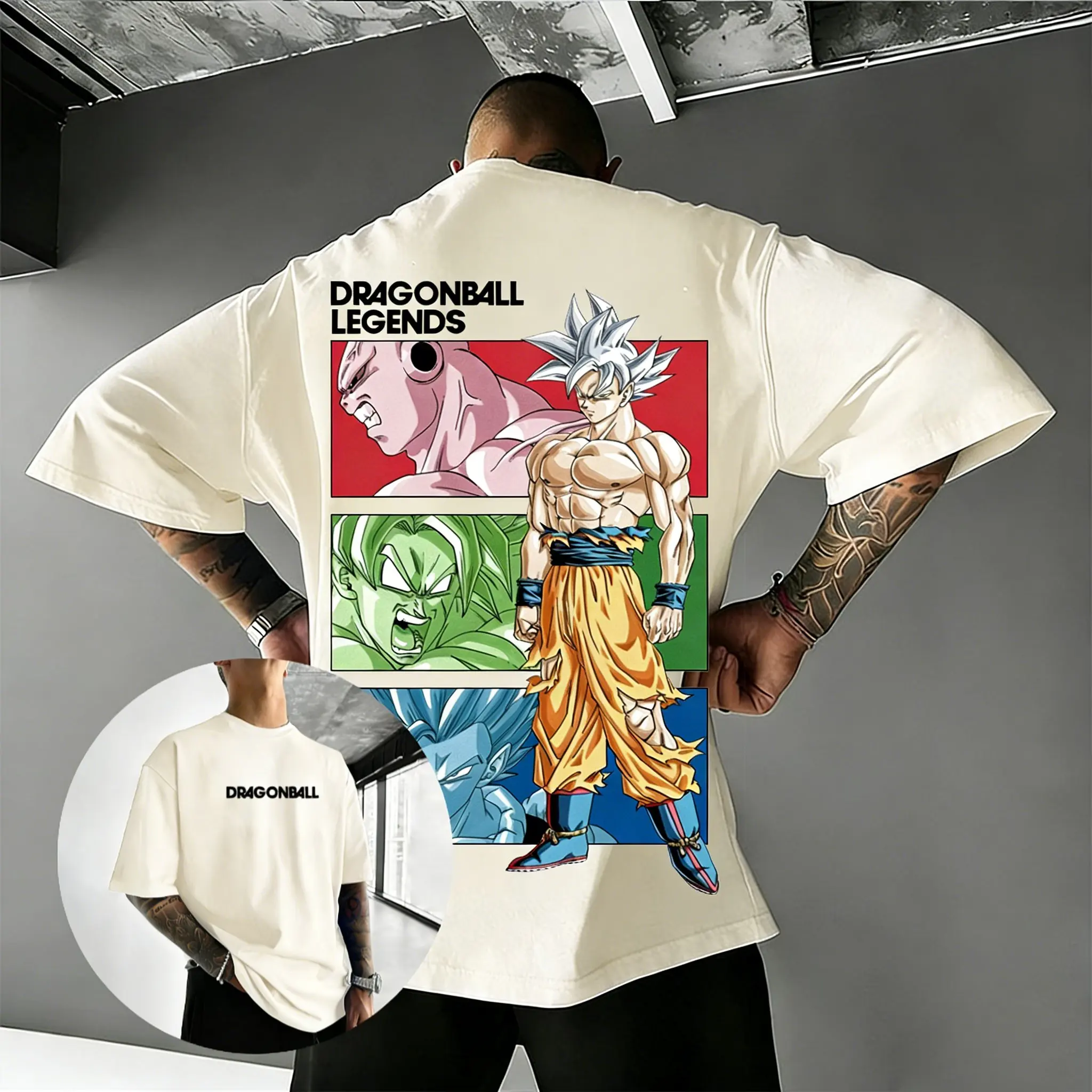 

Новая модная футболка с графическим принтом Dragon Ball (2026) для мужчин и женщин, хлопковая, повседневная, уличная одежда, летняя футболка с принтом Гоку, Вегеты, Маджин Буу, топ в стиле Y2K