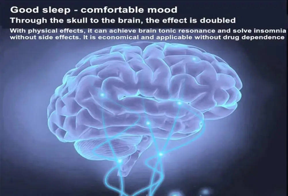 

Электрический массажер для головы, расслабляющий элиминатор головной боли, вспомогательное терапевтическое устройство для сна, монитор сна, облегчение мигрени, гипнотический аппарат