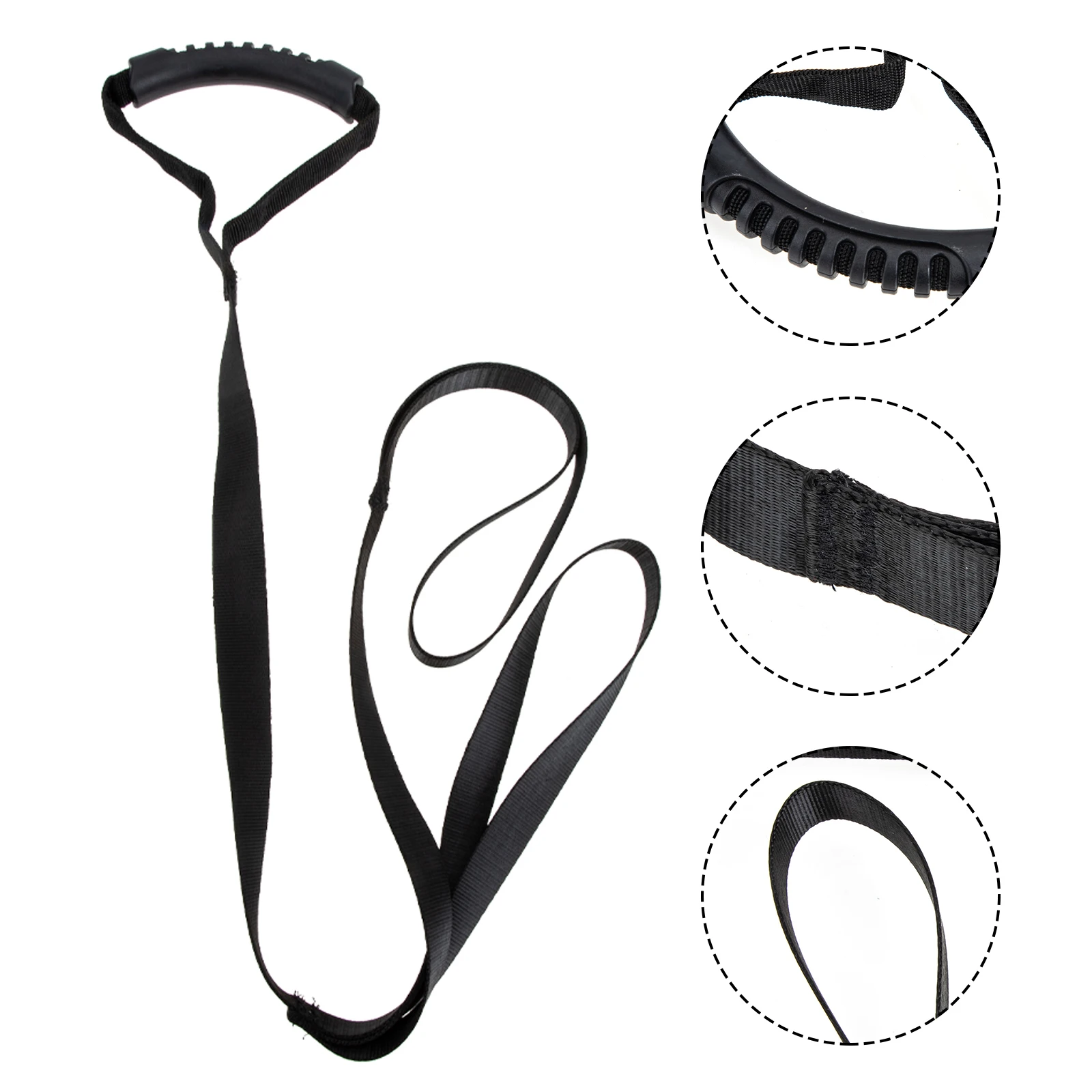 

Stand Assist Straps Kayak Stand-up Drag Pull Canoe Adjustable Tie down Bracket Deck