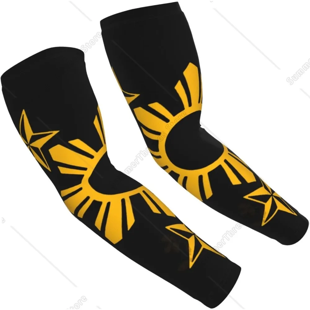 

Филиппинский флаг, защита от солнца, охлаждающие рукава для мужчин и женщин, компрессионные рукава для футбола, волейбола