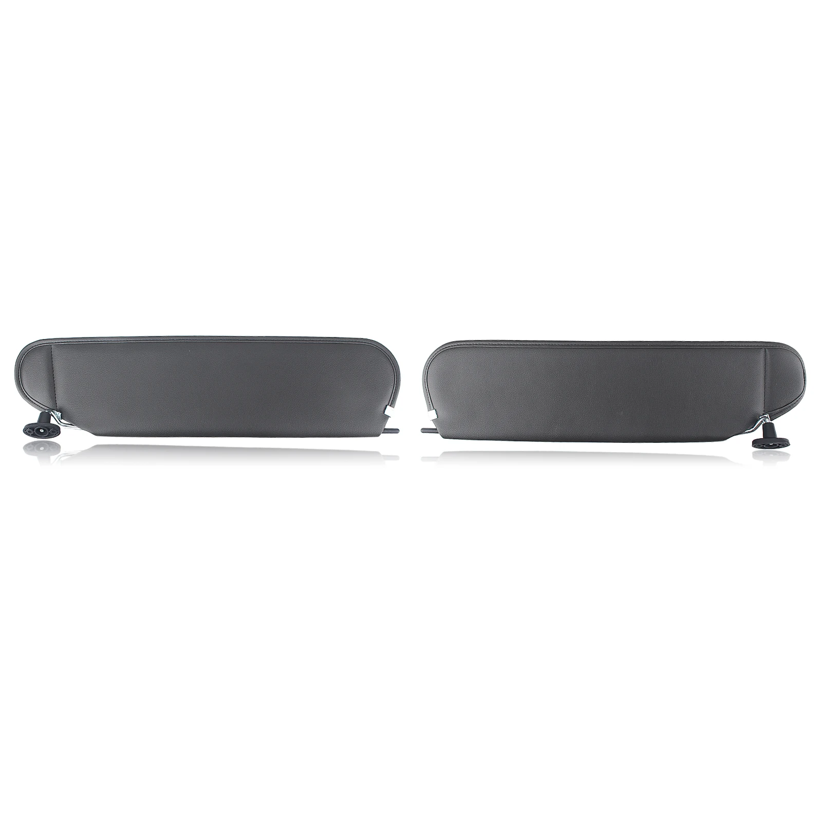 Sun Visor For Jeep Wrangler TJ 1997-2002 Black Interior Front Left Right Side Window Shade Blind Cover Sunvisor Shield Sunshade