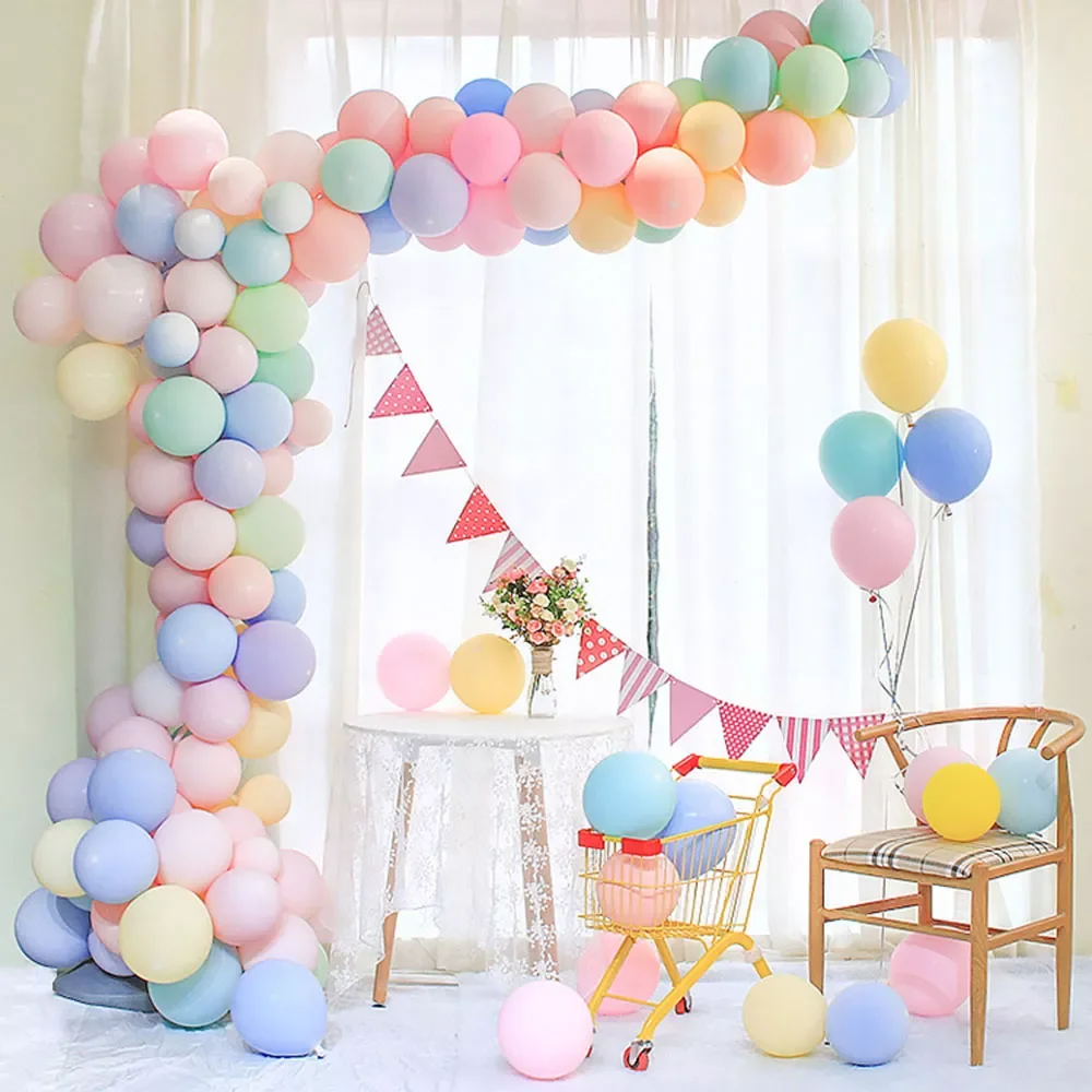 Balloon accessories 5M balloon chain single hole ribbon point wedding party birthday background decoration balloon chain arch ha