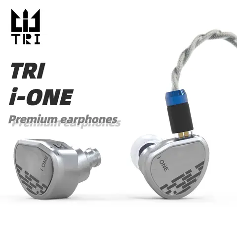 TRI Limited Edition i-ONE Wired HiFi In-Ear Headphones with N52 Strong Magnet Carbon-PET Diaphragm for Superior Sound Quality