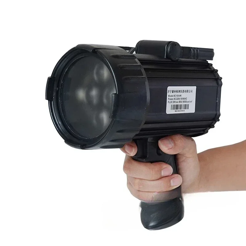 Black light ultraviolet flaw detection lamp, handheld magnetic particle detection oil penetration detection fluorescent lamp