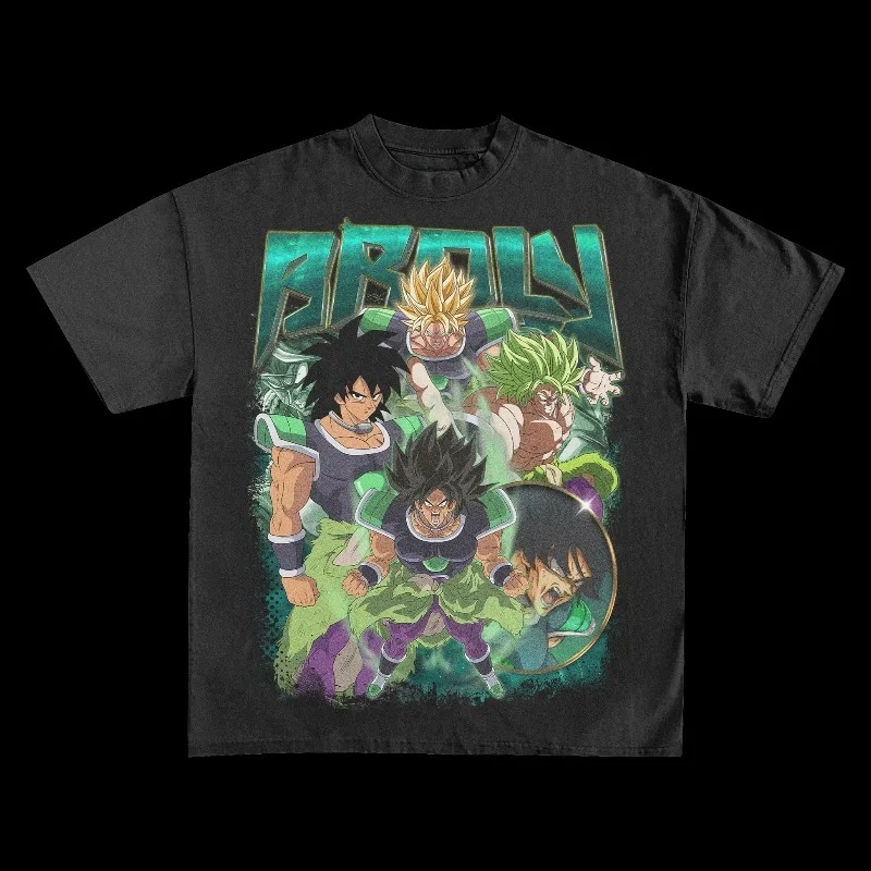 Zomer heren T-shirts Japanse Anime DRAGON BALL Print Kleding Harajuku Y2K Oversized Puur Katoen Mlae DBZ Mode Causale Slijtage