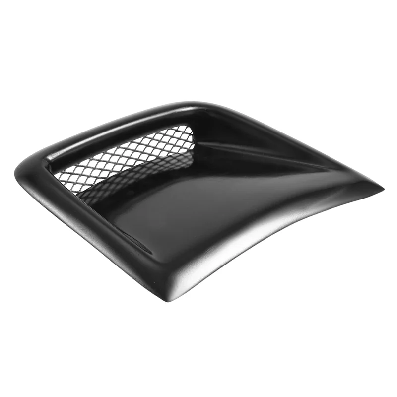 

-A14E Black Car Front Side Air Vent Outlet Trim Fender Cover Lid Flow Duct Cover For Subaru STI GRB Wagon 10Th Hatchback 2008-20
