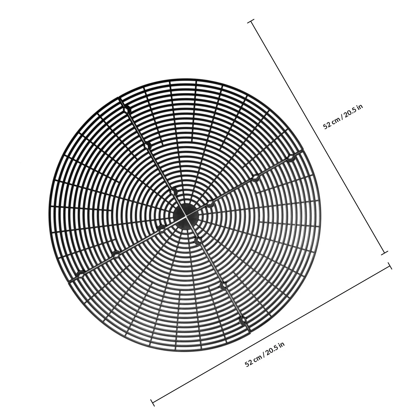 غطاء حماية لأصيص الزهور، شبكة وعاء نباتات بلاستيكية مقاومة للتآكل ناعمة للاستخدام في حديقة المول، غطاء واقي للتربة قابل للقص