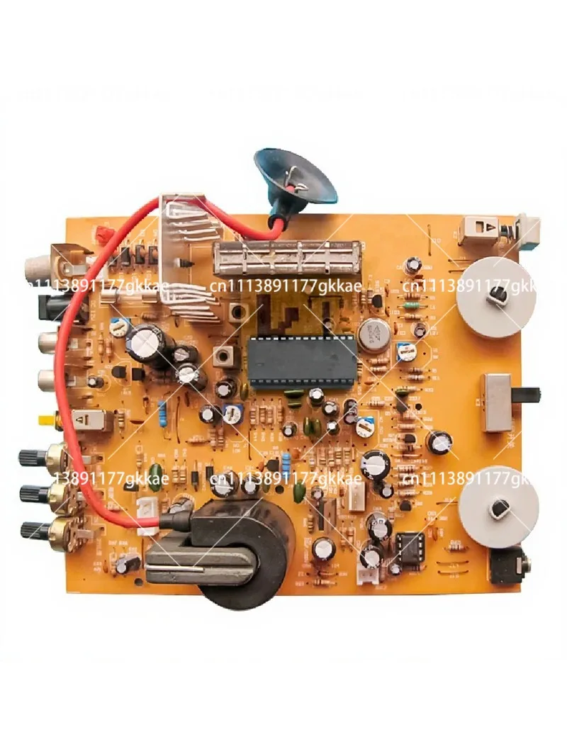 Retro 5.5 Inch Black & White TV DIY Kit, Monochrome Television for Soldering Practice, Fun Nostalgic STEM Project