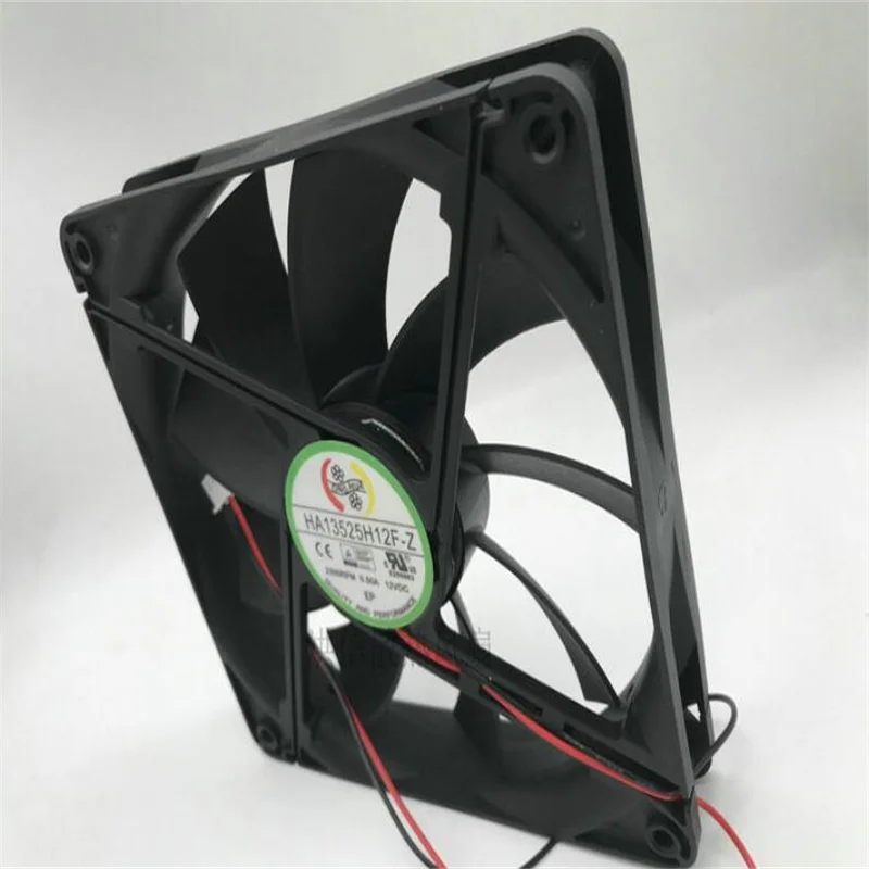 JFG For12V 0.5A HA13525H12F-Z 13.5cm Two-wire DC Fan Power Supply 13525 Chassis Fan