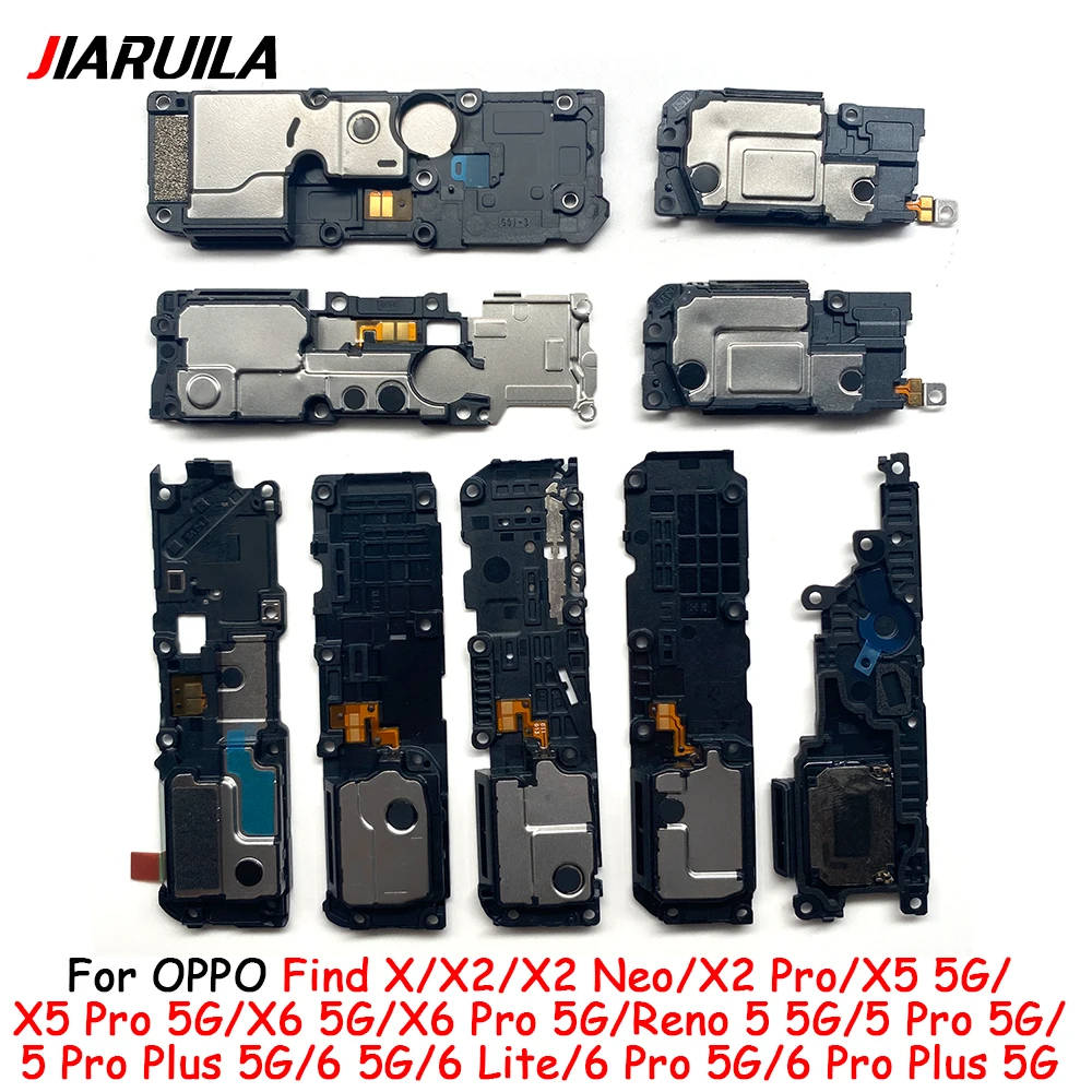 مكبر صوت عالي لهاتف oppo Find X X2 Neo X5 X6 Pro Reno 5 6 Lite Pro Plus هاتف جديد أسفل مكبر الصوت الطنان قارع الأجراس أجزاء الكابلات المرنة #3