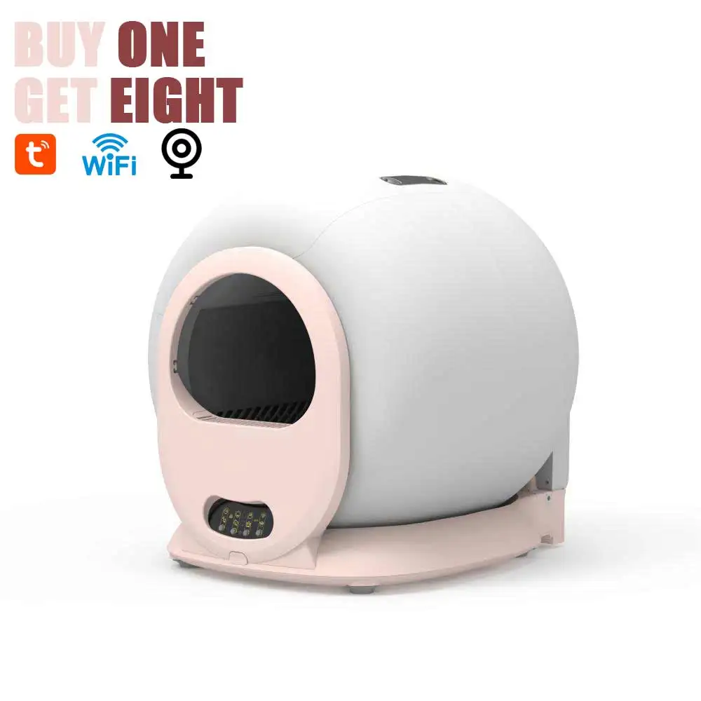 New Trend Low Noise App WiFi Control  Record ligent Large Full Automatic Smart Cat  Box Self Cleaning