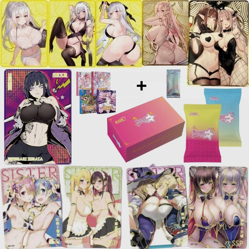 

2024 Newest Goddess Story Card Full Set Girl Party Swimsuit Bikini Feast Booster Boxs Waifu Cards Hobbies Gift