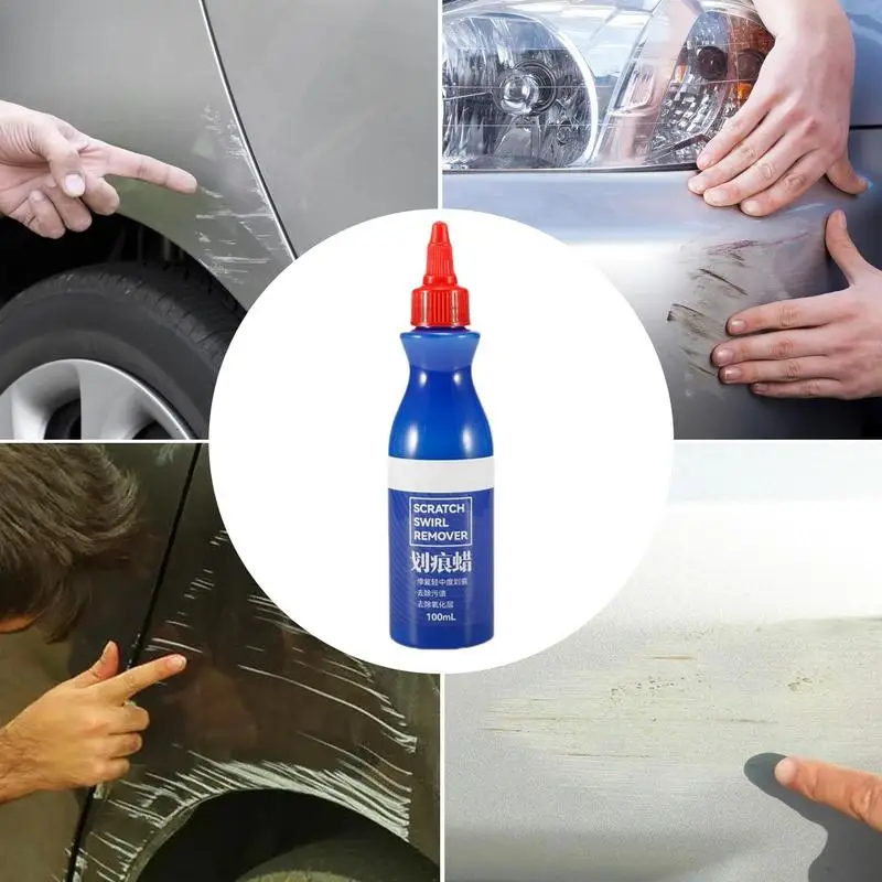 Car Scratch Remover Polish Buffer Wax Restorer Repair Protection Cut Costs And Repair Scratches On Car RV Motorcycle And Quads