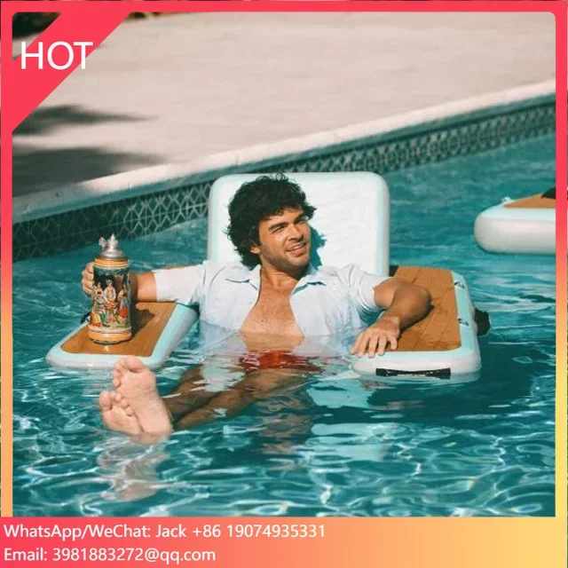 

Inflatable Floating Swimming Pool Water Chair Inflatable Pool Lounger With Comfortable Sling Seat For Pool