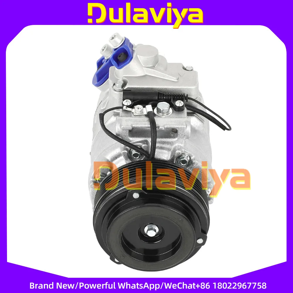 Air Conditioning AC Compressor with 6-Groove Pulley For BMW 328i 328i xDrive E83 X3 3.0L CO 11293C 158356 64526918749