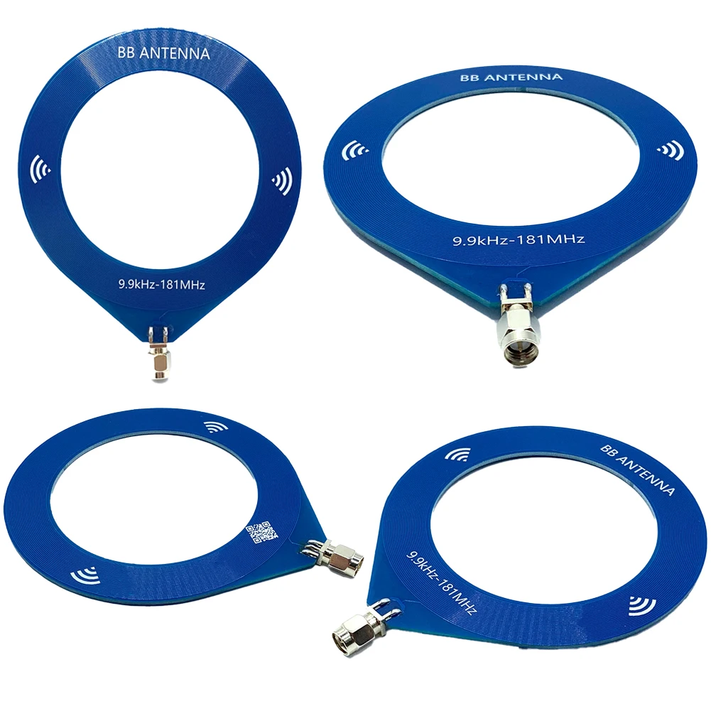 

Small Ring BB Antenna 9.9khz-181mhz SMA Interface Donut MW/SW Antenna Radio Antenna for Malachite SDR Receiver TEF6686 Receiver