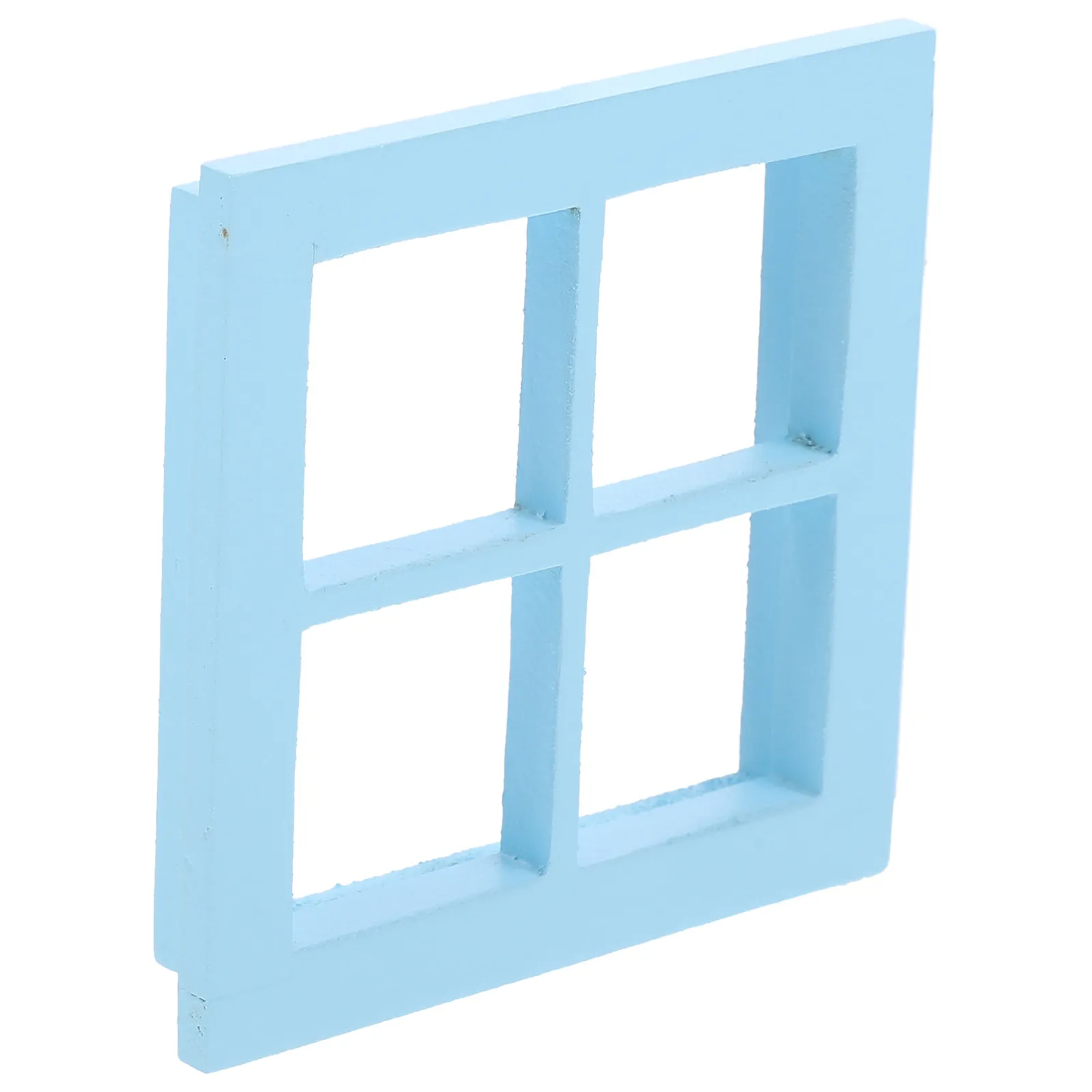 

Dollhouse Window Frame Miniature Wood Decor Blank DIY Mini Furniture Set for Mini House Layout Creative Holiday Gift Miniature