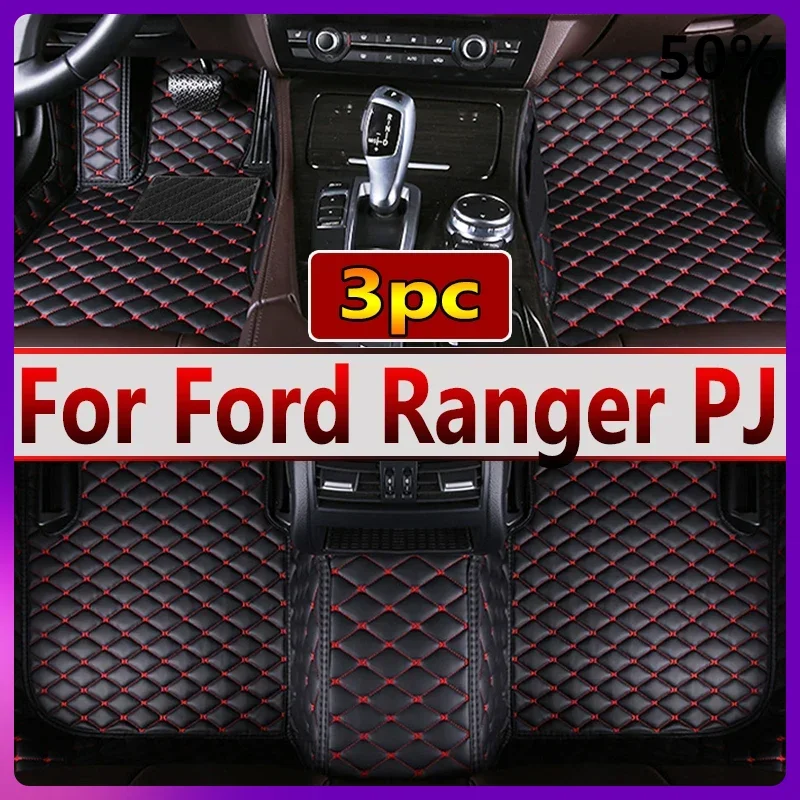 Car Rear Trunk Floor Mat For Ford Ranger PJ International 2006~2008 Double Cabin Truck Accessorie Interior ECO Car Accessories