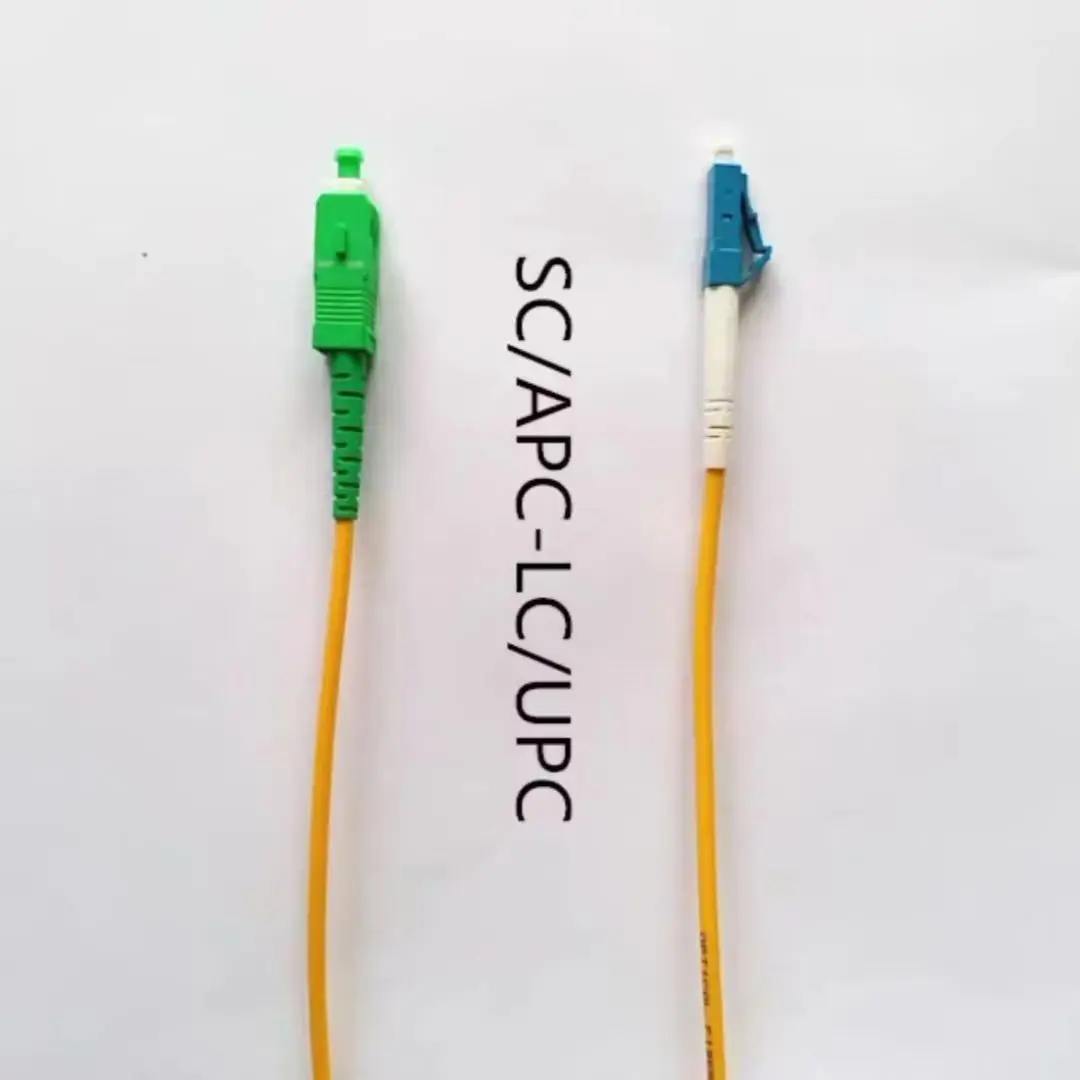 optical patch cord singlemode SC/APC-LC 1m 5m 10m 50m 100m simplex SM 30m 20m SCAPC fiber jumper G652D free shippment ELINK