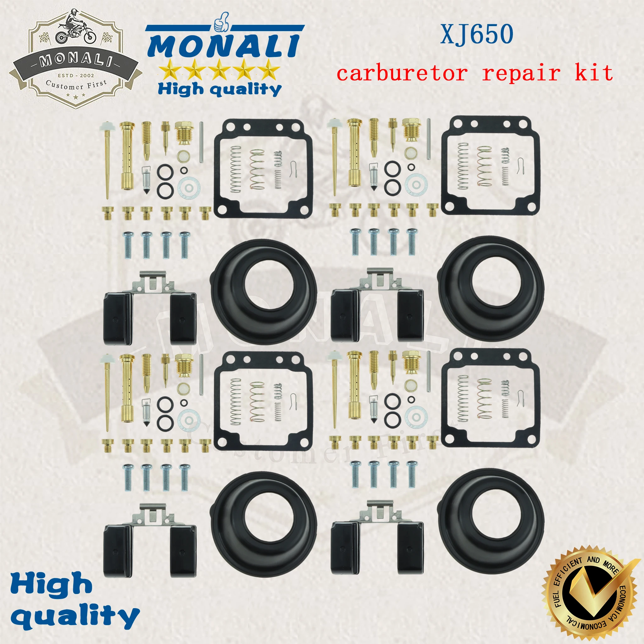 4PCS Carburetor Repair Kit Fit XJ650 XJ 650 Cross Border Wholesale