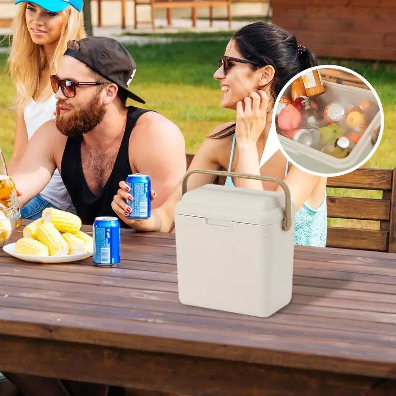 Work Lunch Box For Men Insulated Lunch Box With Sturdy Handle Ice Retention Soft Cooler Bag Portable Picnic Lunch Bag For