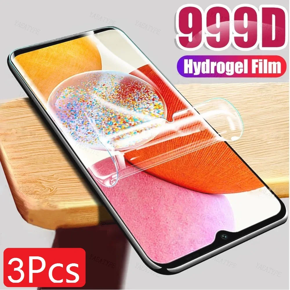 

3Pcs Hydrogel Film For Samsung Galaxy A04 A04s A03s A8s A9s A60 A01 A41 A31 A21 A13 5G Screen Protector