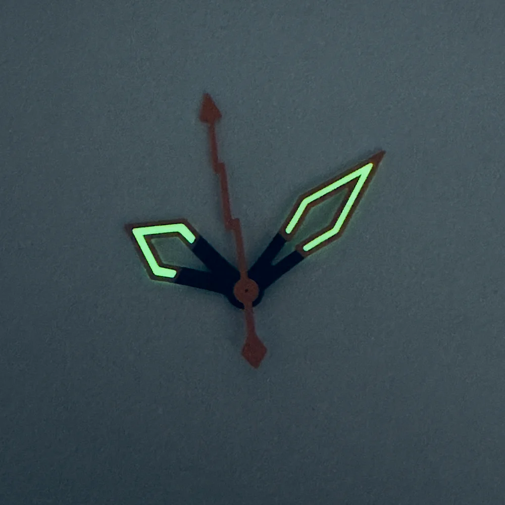 Watch Parts Black Orange Green Luminous Watch Hand Suitable For NH35/36 Automatic Movement