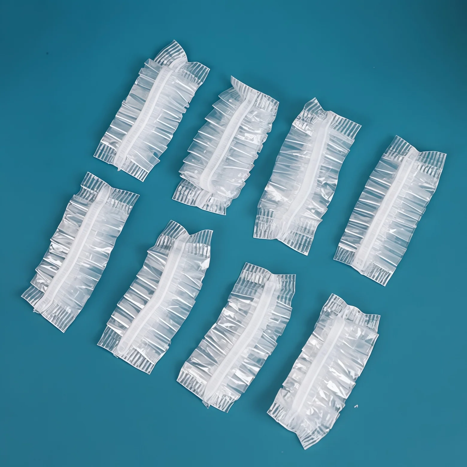 100/200/500PCS Einweg Ohrenschützer Transparente Elastische Dusche Haar Farbstoff Ohr Schutz Abdeckung Werkzeug Schild Wasserdichte Earpack – Detail 2