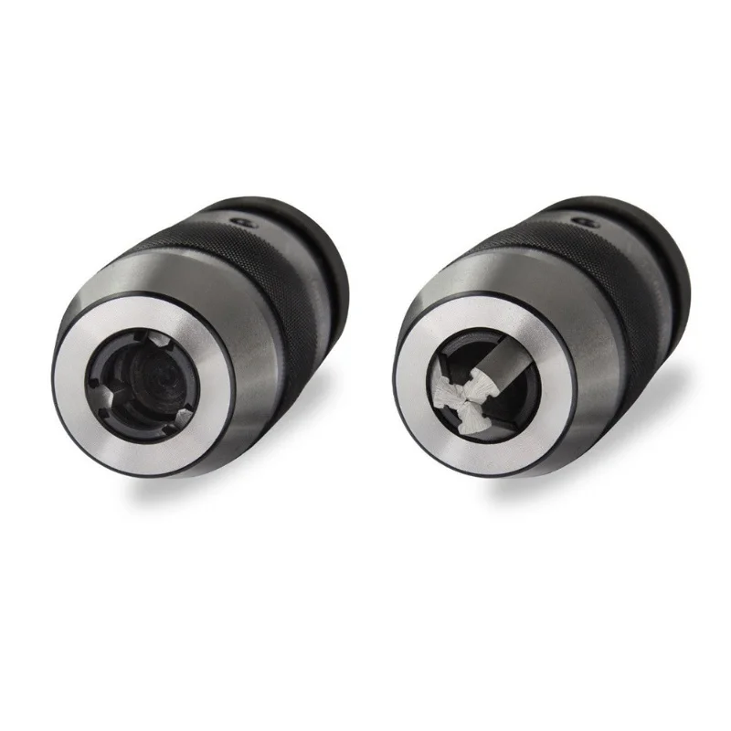 B16 1-16mm aço auto apertar mandril de broca sem chave + mandril MT2-B16 para broca de torno mk2