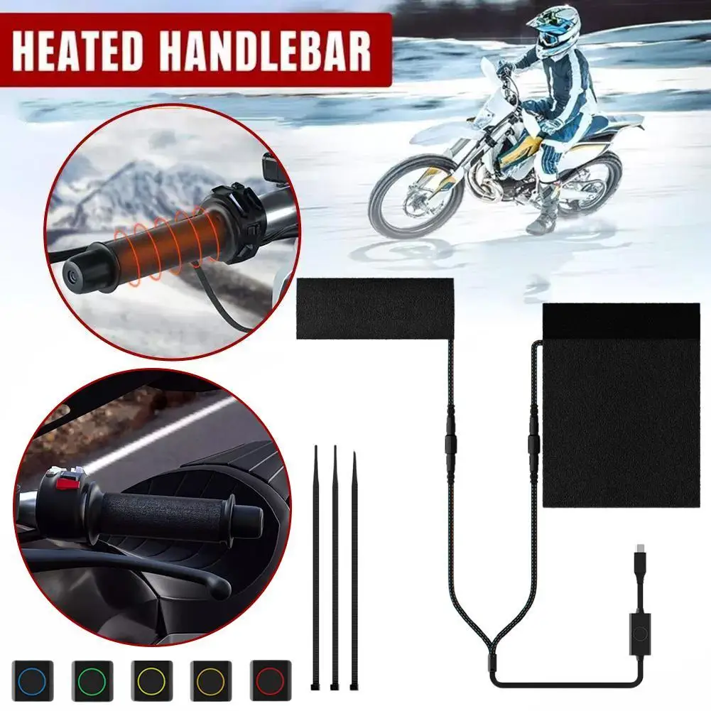 Motorcycle Winter Riding Hand Cold Cover Warm And Non Freezing Handle Black Technology Products Motorcycle Supplies