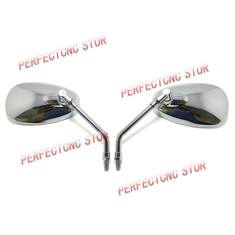 Chrome Rearview Mirrors For Suzuki Boulevard M109R M90 M95 C109R C50 C90 Marauder Intruder Volusia VS VL 750 800 1400 1500