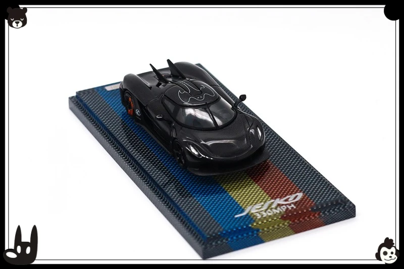 

HKM Premium 1:64 Jesko Absolut Full Carbon Die-Cast Car Models Gifts