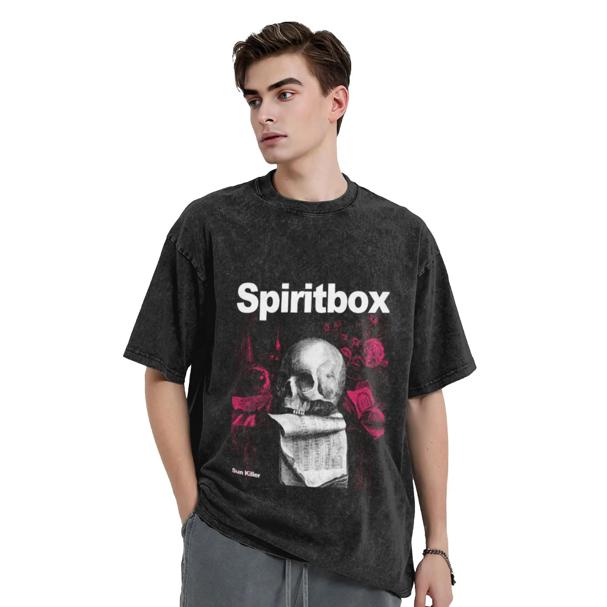 Spiritbox   Sun Killer Unique Comfort A T-Shirt Oversized Short Sleeve Men's Women's Cotton Tees Tops